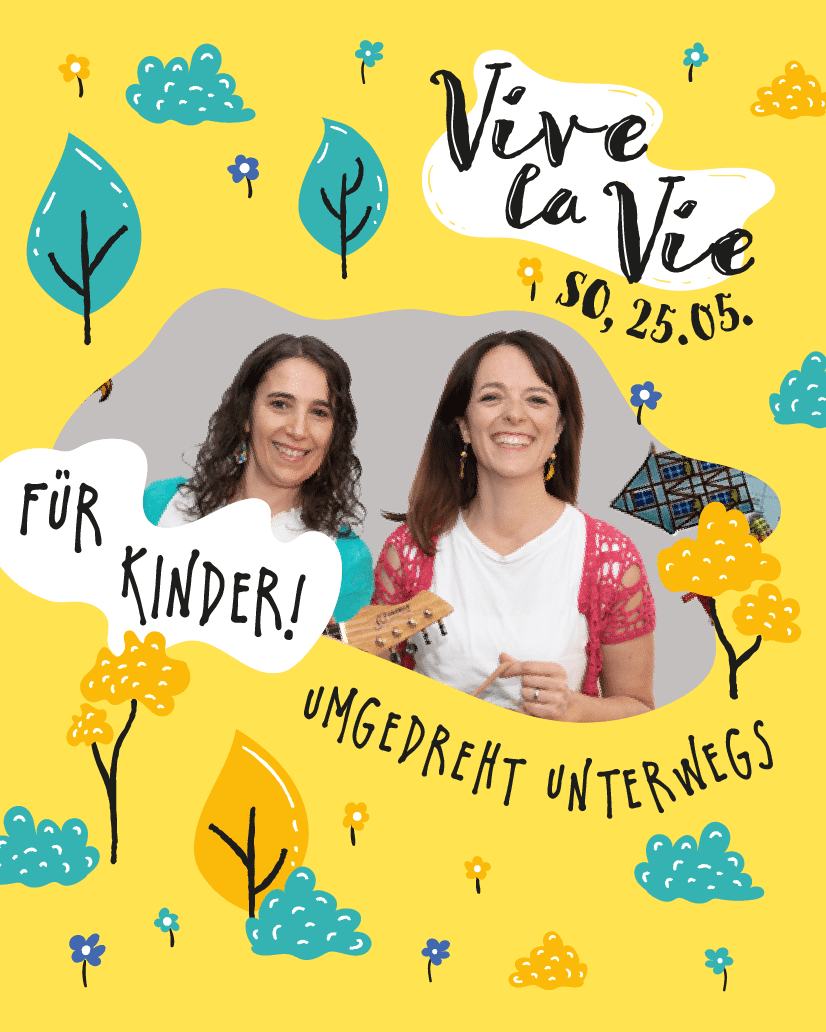 Umgedreht unterwegs